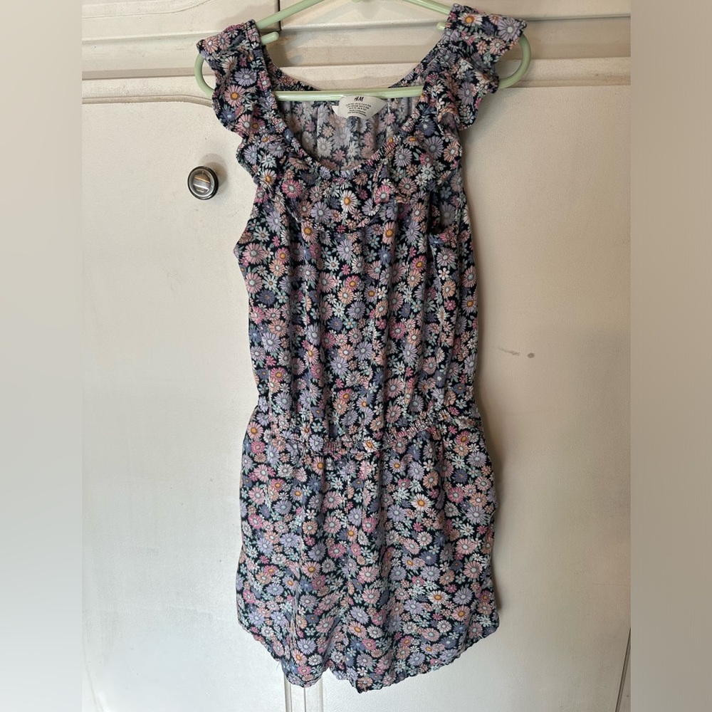 H&M Girls PATTERNED ROMPER - Picture 3 of 8